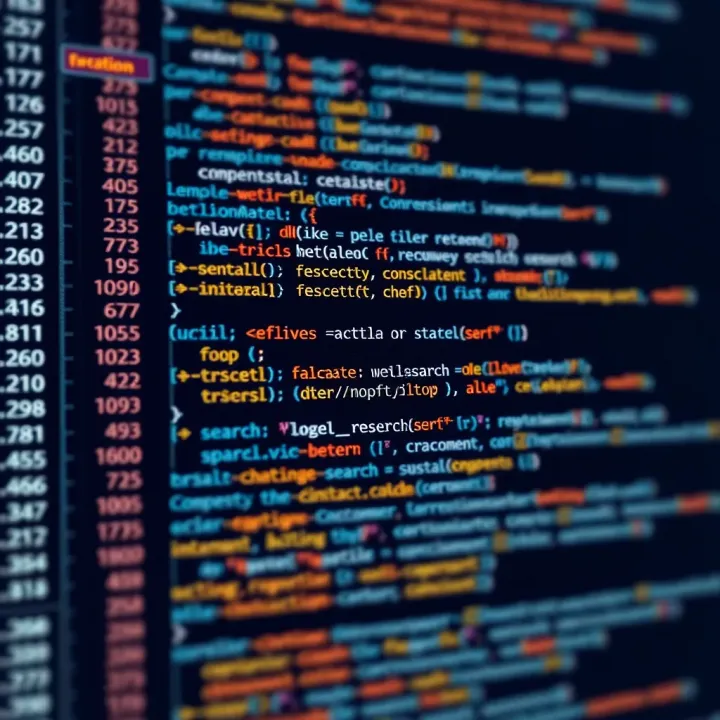 Annotated C++ Binary Search Code Sample C++ code snippet showing implementation of binary search function with clear annotations